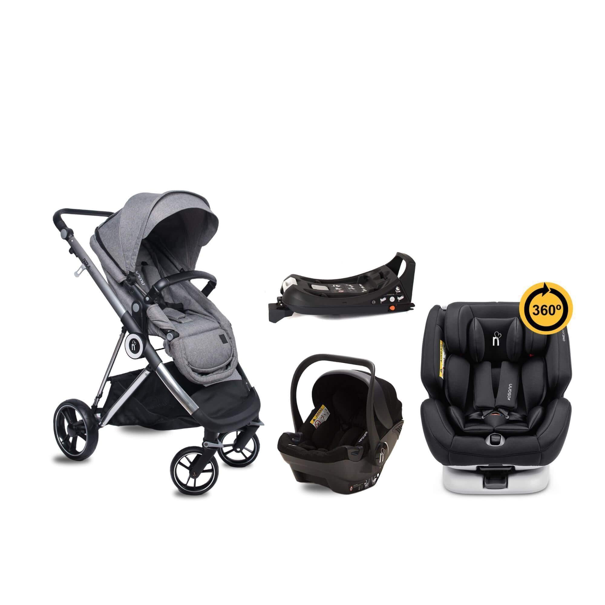 Travel system with store 360 car seat