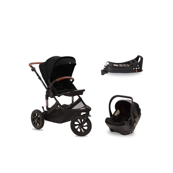 noola sprint 4in1 stroller pram travel system buy online midnight black