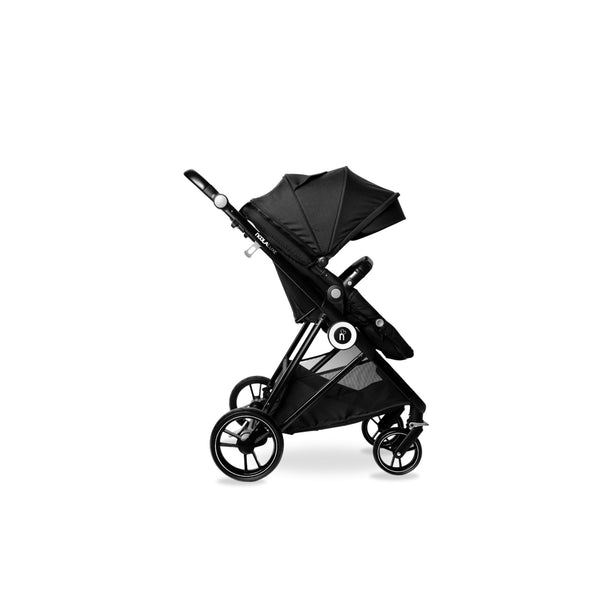 noola luxe 2in1 baby stroller midnight black