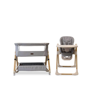 noola high chair and co-sleeper bassinet bundle