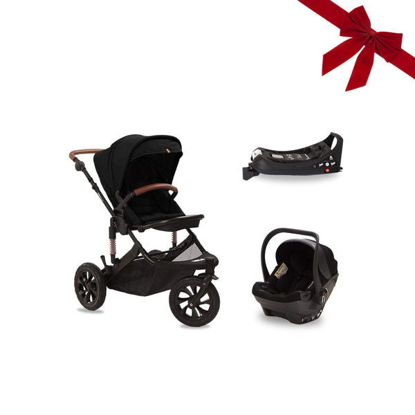 noola sprint 4in1 stroller pram travel system buy online midnight black