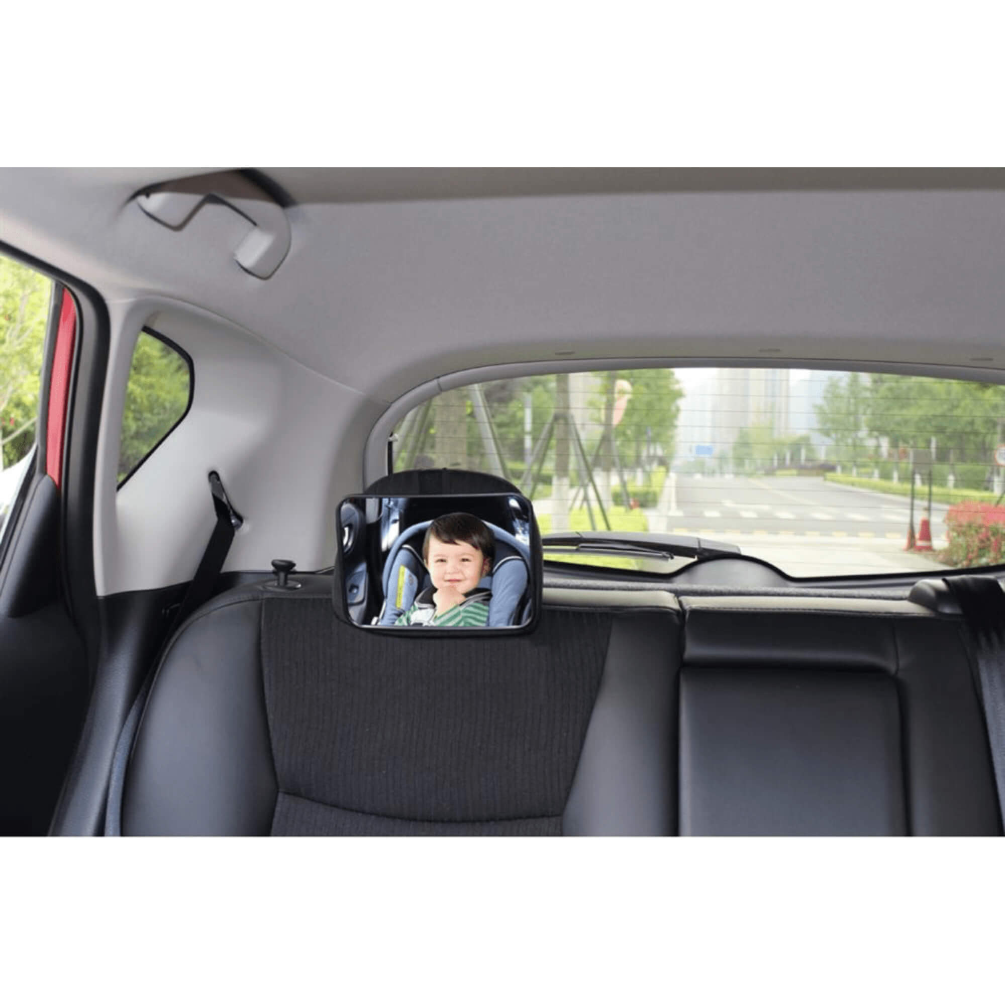 Baby Mirror for Car - Largest and Most Stable Backseat Mirror with