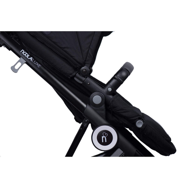 noola luxe 4in1 stroller pram travel system midnight black