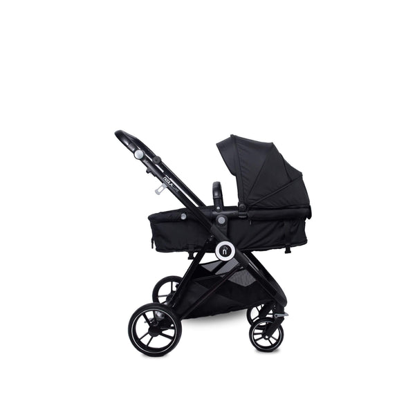 noola luxe 5in1 baby toddler pram stroller travel system black