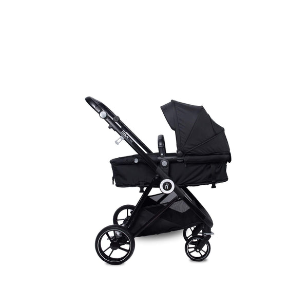 noola luxe baby pram stroller midnight black