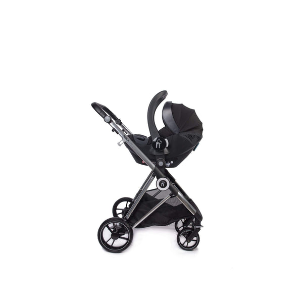 noola luxe 4in1 stroller pram travel system lunar grey