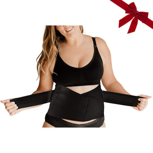 noola postpartum belly wrap black maternity belts support bands