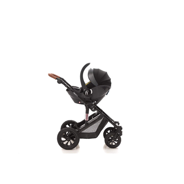 noola the elite 5in1 travel system lunar grey baby stroller