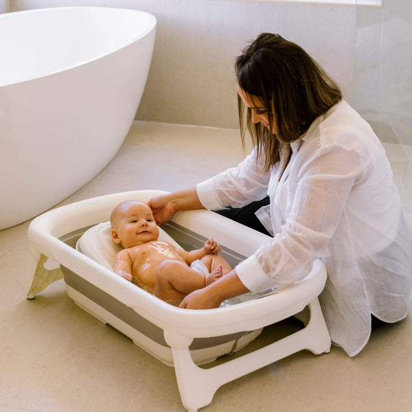 noola happybath foldable baby bathtub